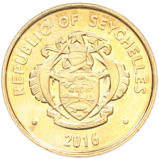 Монета 5 центов 2016 года Сейшелы