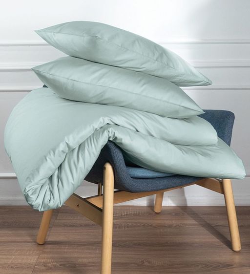 Пододеяльник 175х215 Моноспейс нежно-голубой - Ecotex фото 2