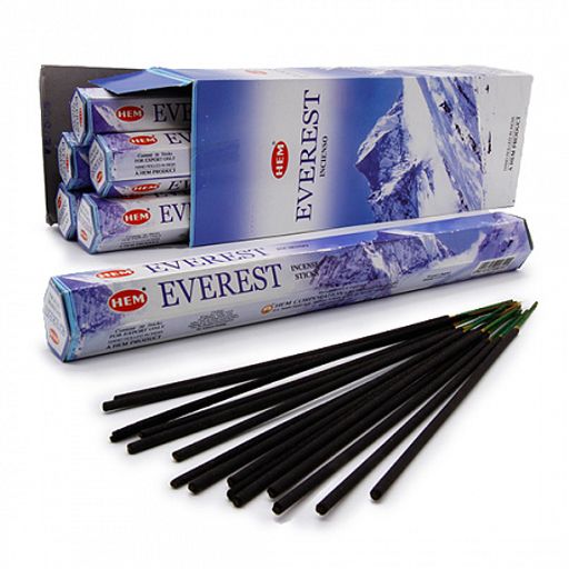 Благовония HEM EVEREST Эверест Рододендрон Генциан Исполнение желаний уп-6шт