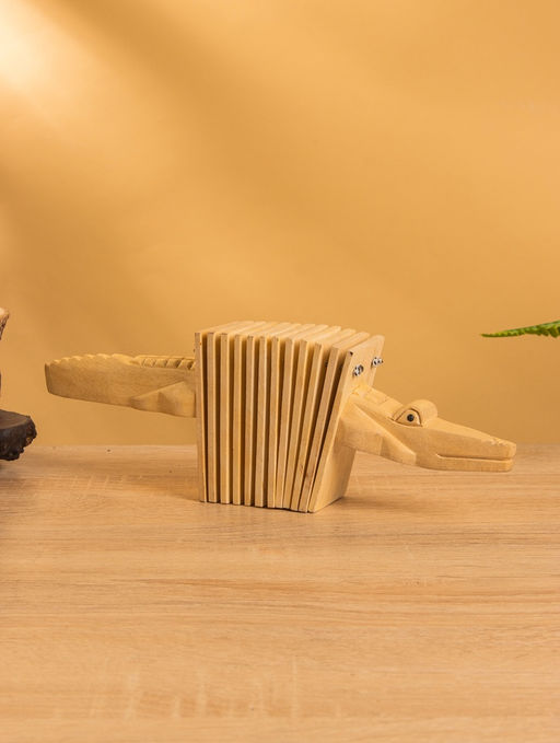 Сувенирный музыкальный инструмент трещотка Ящерица, 25?8?4 см - Simaland фото 2