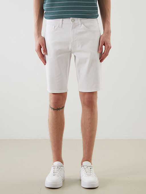Slim Fit Erkek Jean ?ort