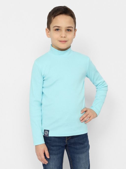 CRB wear/CSKB 63466-43-353 Водолазка для мальчика,голубой/Ex.Cherubino