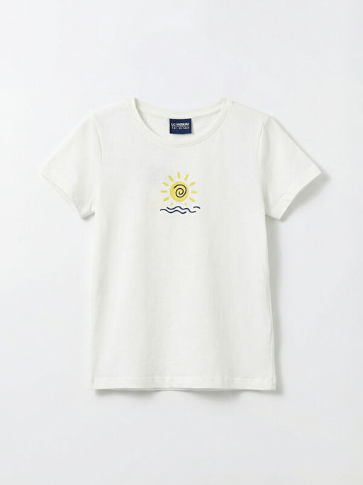 K?sa Kollu Bask?l? K?z ?ocuk Ti??rt ve ?ort