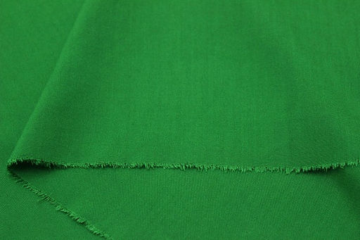 Штапель цв.Лесной зеленый, СОРТ2, ш.1.45м, вискоза-100%, 110гр/м.кв - Купава фото 3