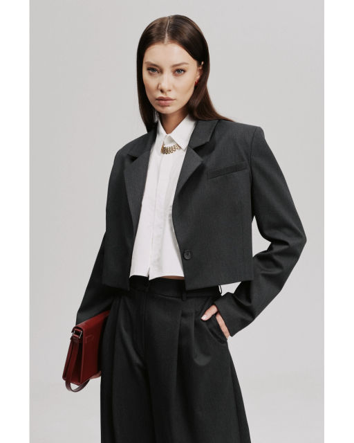 Жакет THE VERY 2407 черный  фото 17