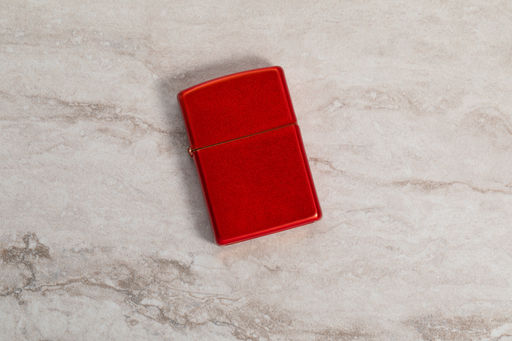 Зажигалка ZIPPO с металлизированным красным покрытием | Metallic Red 49475  фото 12