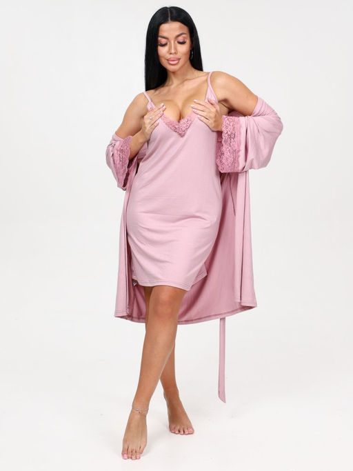 199 ЖЕНСКИЙ КОМПЛЕКТ ДВОЙКА (Пудра) - А-дина фото 4