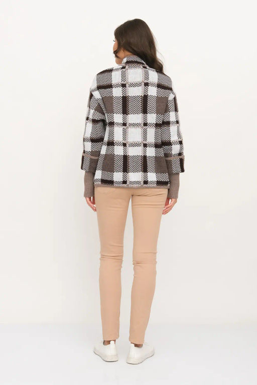 ЗЛАТА Жакет М 3370/шоколадный