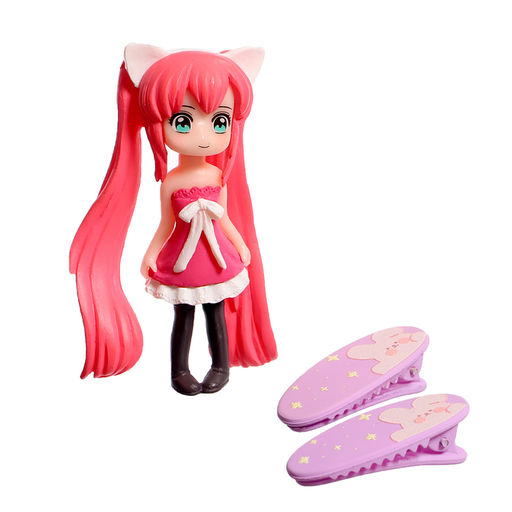 Кукла-сюрприз Малышка Юкки, в чемодане, с заколками, МИКС - Happy valley фото 2