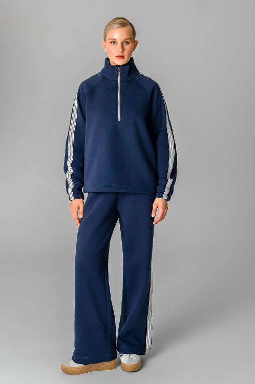 Арт. 2917 Костюм женский с начесом 46-54 (5 шт) Цвет:индиго - Калинка фото 19