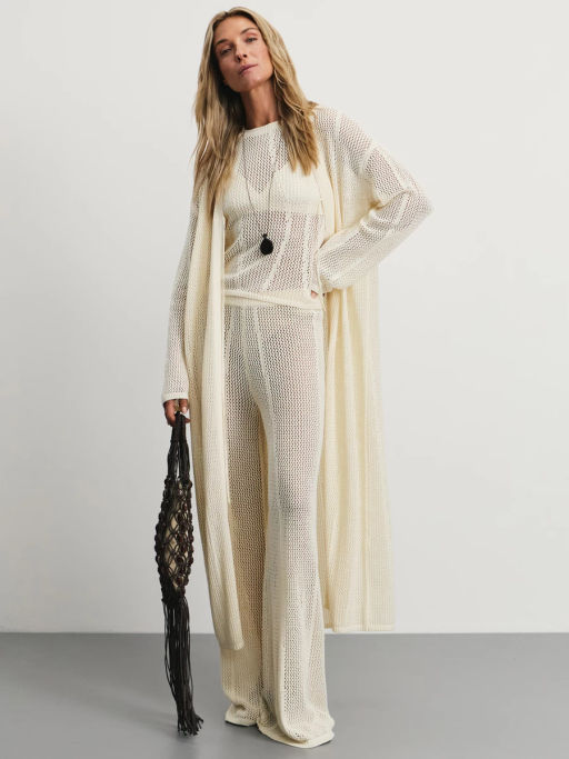 Вязаный топ / Zarina  фото 7