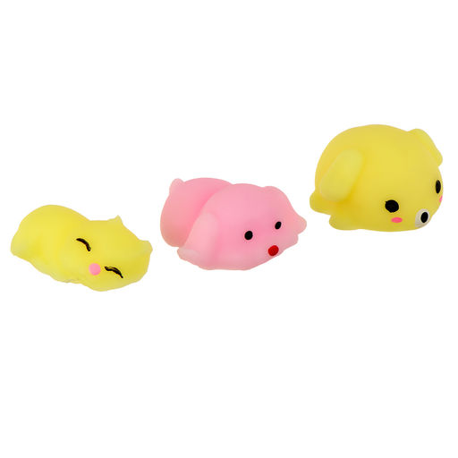 Цена за 20 шт. Антистресс сквиш мялка Funny toys «Веселись. Животные», в шоубоксе, МИКС