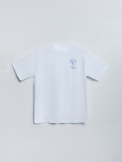 Футболка оверсайз женская белая - Mark formelle фото 4