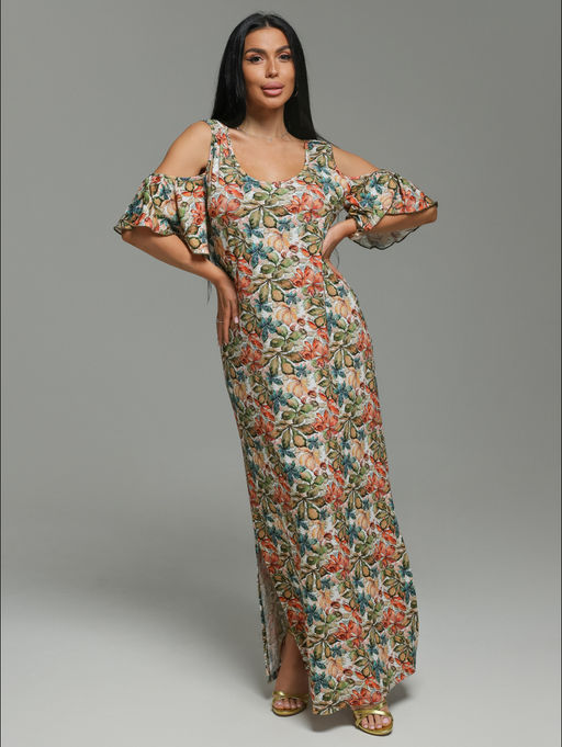 Ялта платье женское (листья)