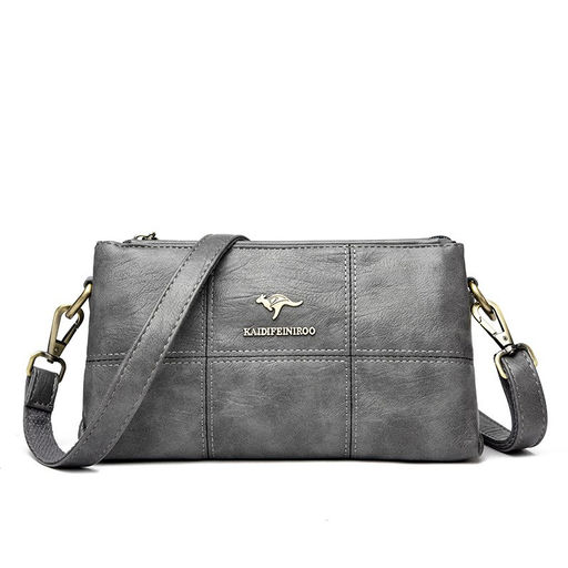 KAIDIFEINIROO Сумка женская с двумя ремнями 8277