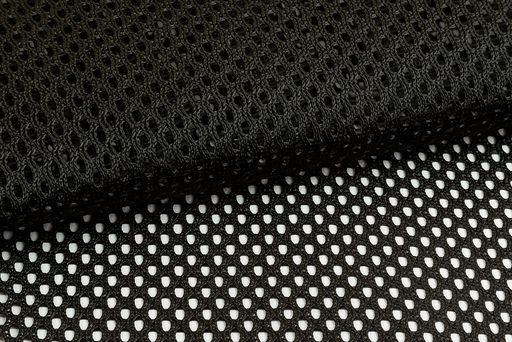 Ткань подкладочная Gamma Трикотажная Сетка ФАСОВКА TLG-180N 100% полиэстер 150 х 150 см 2 см черный