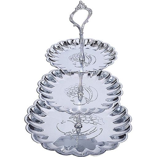 20213 Конфетница мет. 3-х ярусная MB (х20) - Mayer&boch фото 2