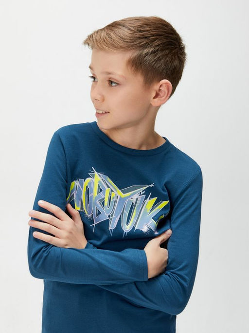 ACOOLA / Джемпер детский для мальчиков Abu холодный синий  фото 5