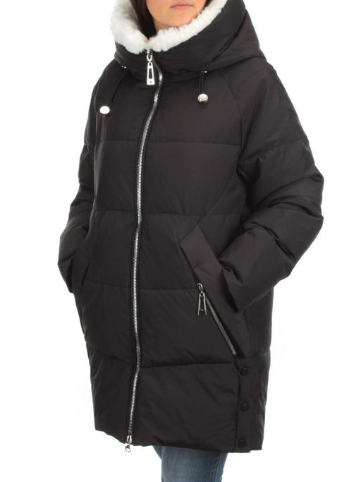 Y23-868 BLACK Куртка зимняя женская (тинсулейт) - Fashion фото 3