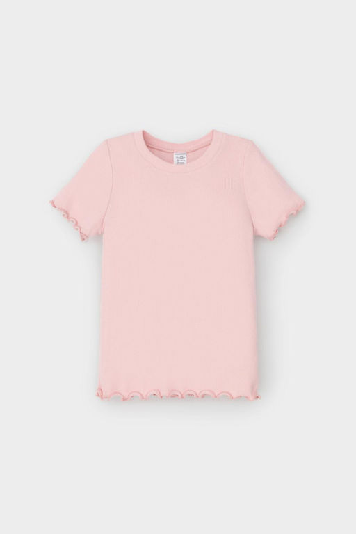 Crockid _ КР 301989/розовый жемчуг к549 фуфайка (футболка) для дев  фото 5