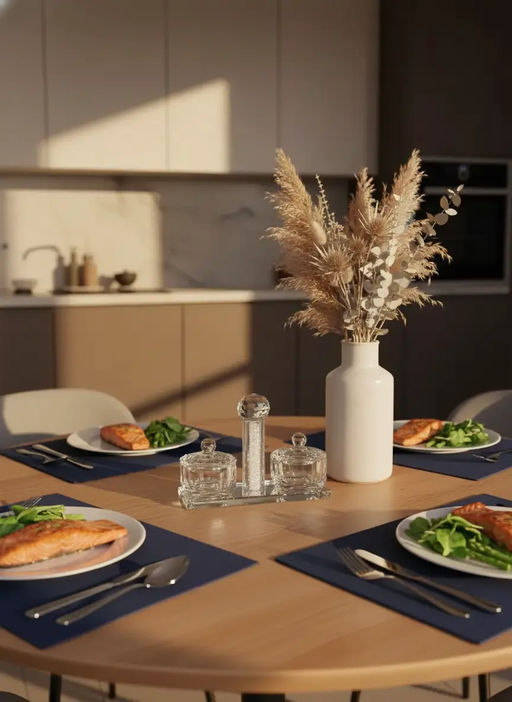 Солонки на подставке белые OLS-6797-11/6797-1