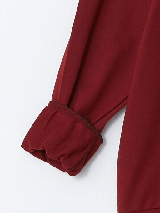 Bisiklet Yaka Bask?l? Erkek ?ocuk Sweatshirt - Waikiki фото 3