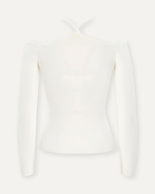 Джемпер с перемычкой через шею - Incity фото 3