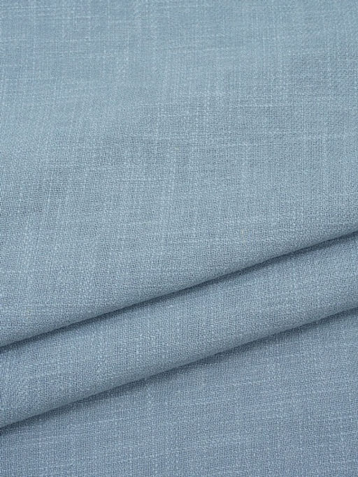 Крапива Рами (Ramie)-диагональ, цв.Серо-голубая дымка-2, ш.1.4м, крапива-100%, 270гр/м.кв - Купава фото 7