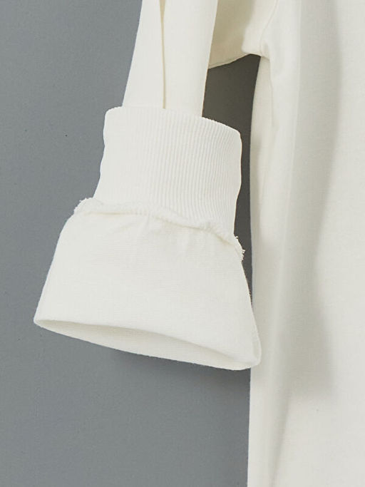 Bisiklet Yaka K?z ?ocuk Sweatshirt