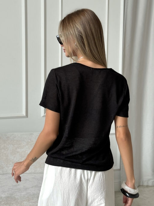 Футболка паутинка полупрозрачная