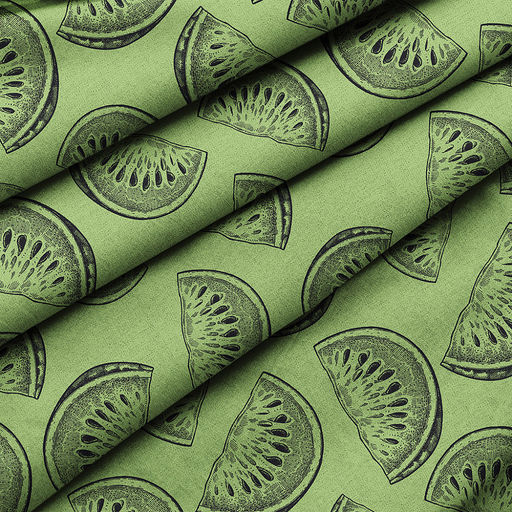 "Астурия, зеленый" Скатерть 200х145см, длина стола до 160см, на 6-8 персон, хлопок "Премиум" 186г/м2, "Домашняя мода" (Россия)