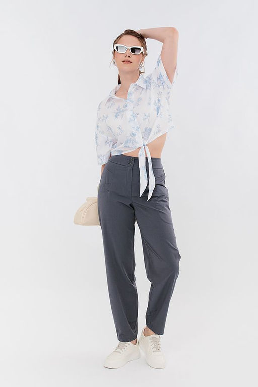 NOBBY, Женские брюки 709-29/1(РОСТ 164)(серый) фото 8