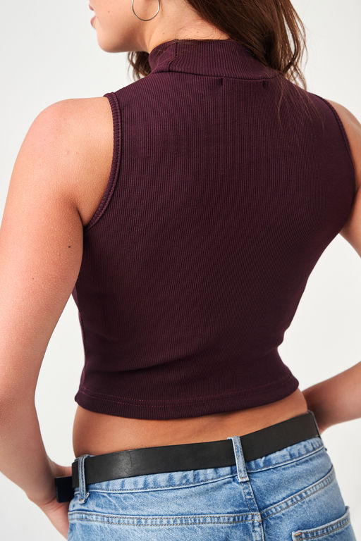 52714 топ укороченный с горлом - Натали фото 27