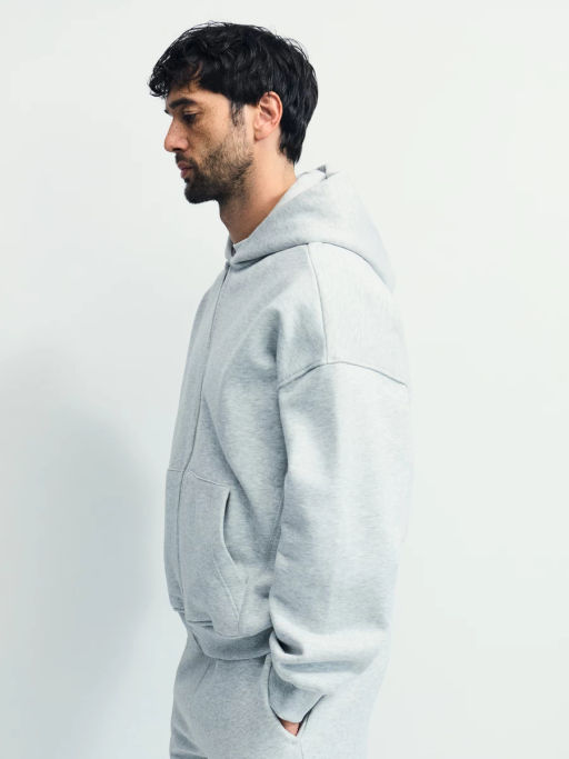 Худи relax fit на молнии / Zarina