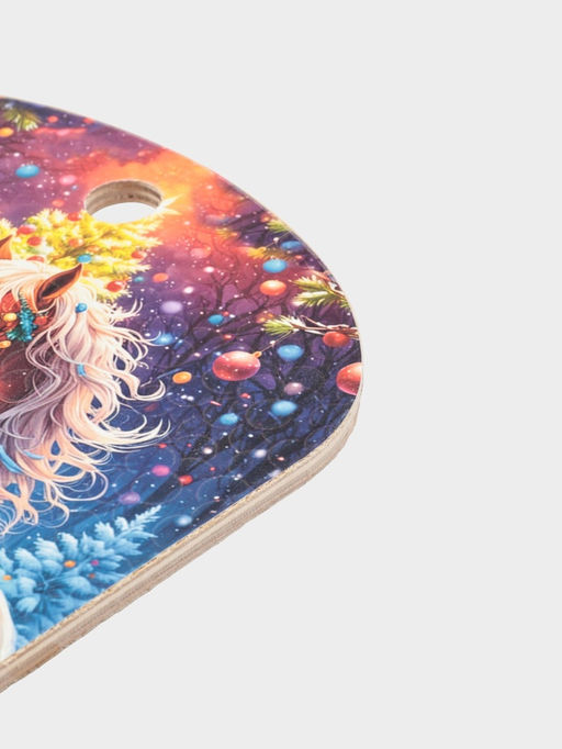 Цена за 2 шт. Доска разделочная сувенирная Дарим Красиво Символ года. Любви и нежности!, дерево, 27.5?19.5?0.5 см, разноцветная