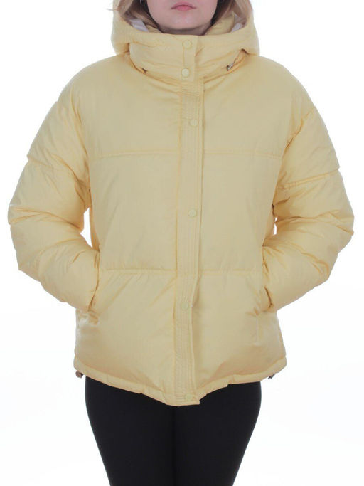 S24-292 YELLOW Куртка зимняя женская (150 гр. холлофайбер) - Fashion фото 3