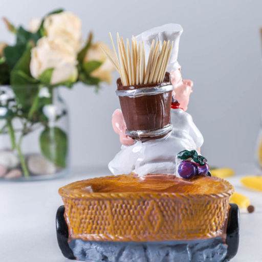 Набор для специй и зубочисток Повар 14x10x14 см / 6099 /уп 48/ - Галеонтрейд фото 4