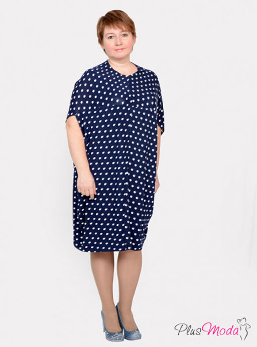 Платье-туника Модель №31 размеры 52-82 - Plusmoda фото 8