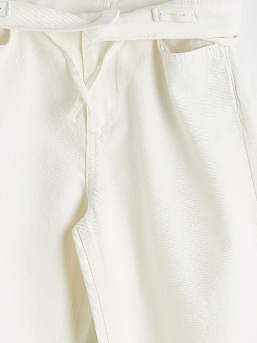Wideleg K?z ?ocuk Gabardin Pantolon