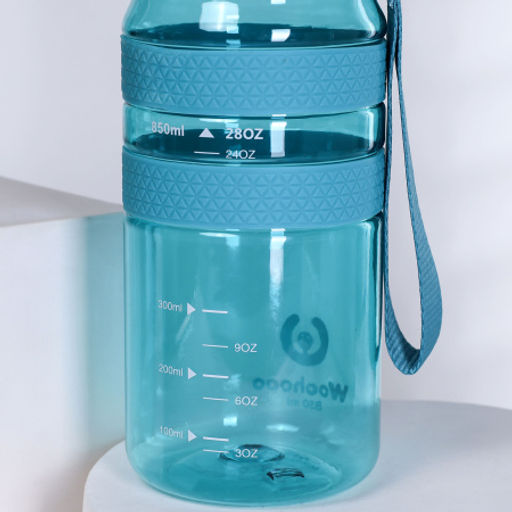 Бутылка для воды спортивная Woohooo H2O цвет Light Blue 850 ml - Галеонтрейд фото 8