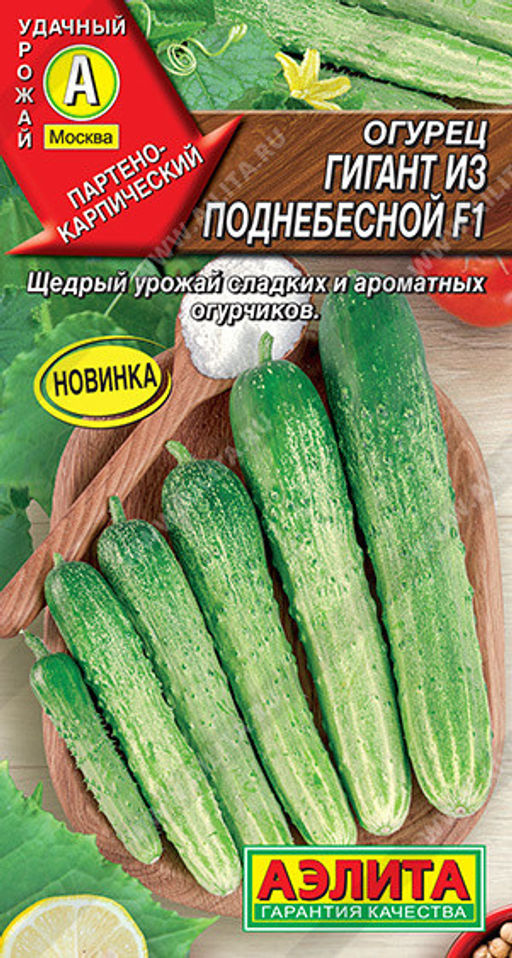 0656A Огурец Гигант из поднебесной F1 10шт