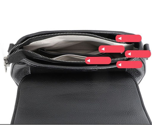 Bags Сумка женская / кожа / 004551 фото 10