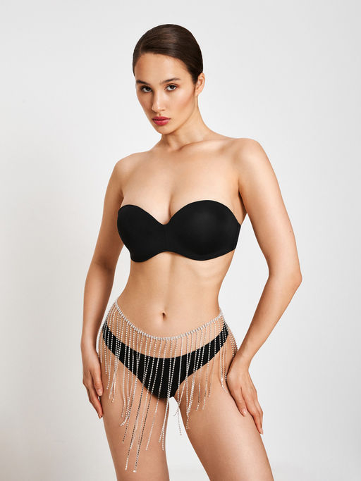 Infinity Lingerie / 31206120003 Цепочка на тело женская Beatrice серебристый  фото 2