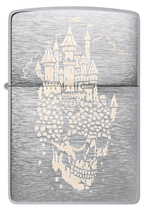 Зажигалка ZIPPO Замок черепа | Skull Castle 46477  фото 2