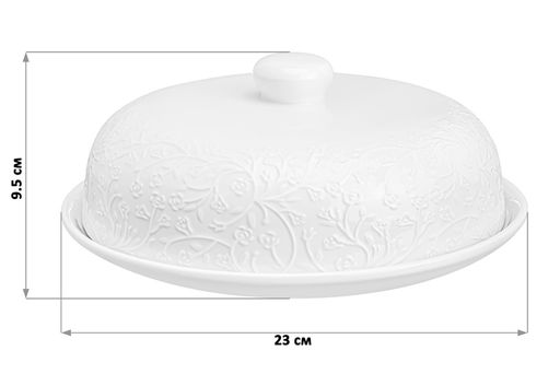 Блинница 23*23*9,5 см Веточки-цветочки - Elan gallery фото 7