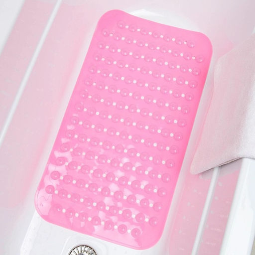 Коврик противоскользящий в ванну Доляна Пузырьки, на присосках, 37?71 см, МИКС  фото 2