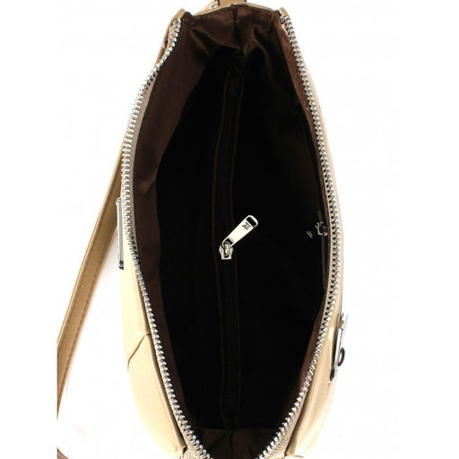 Сумка женская искусственная кожа YDR-2773, 1отд+карм/перег, плечевой ремень, бежевый SALE 264135 - Adelia фото 3