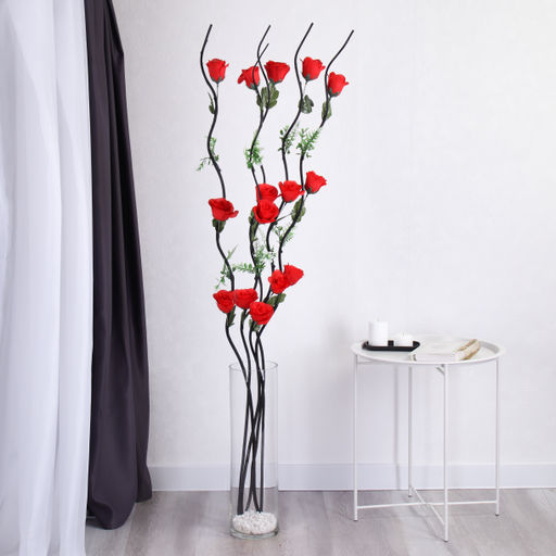 Сухоцвет набор 5 штук 150 см КРАСНЫЙ / GT-175 /уп 120/718007 - Галеонтрейд фото 2