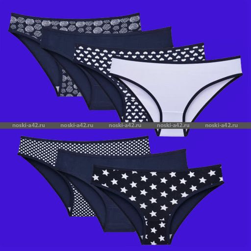 Цена за 7 шт. Трусы женские Турция Неделька - 7 шт. арт. 713001 (724001, 724003, 713003) 2XL (48-50) - For you фото 8