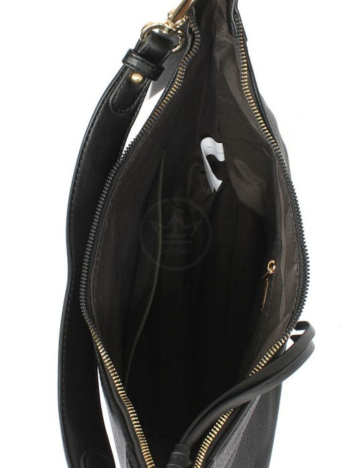 Сумка женская искусственная кожа DJ-CM 6743-BLACK, 1отд, плечевой ремень, черный SALE 257672 - Adelia фото 8